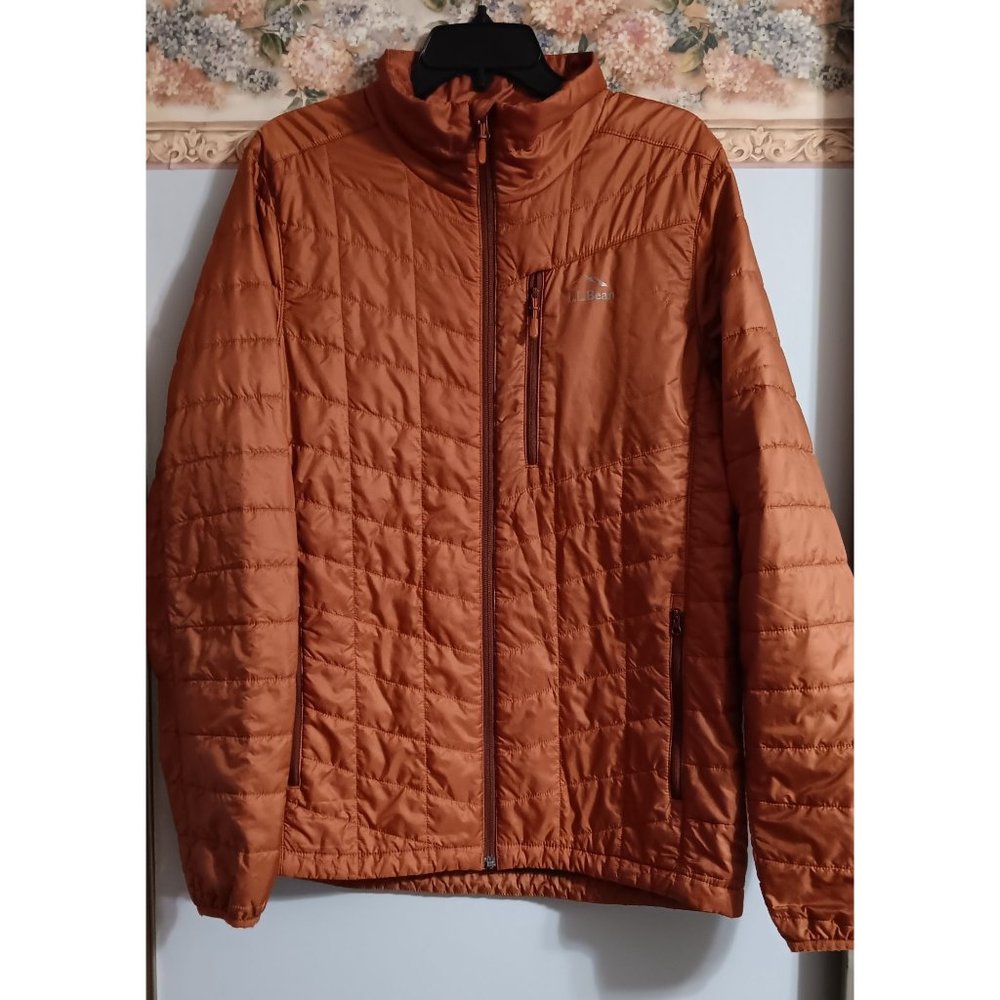 L.L. Bean Medium Tall PrimaLoft Packaway Casual Travel Outdoor Lightweight Jacke